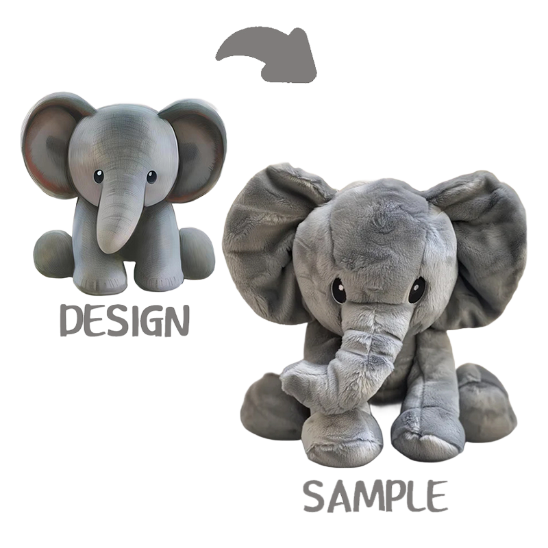 Anpassade plyschleksaker