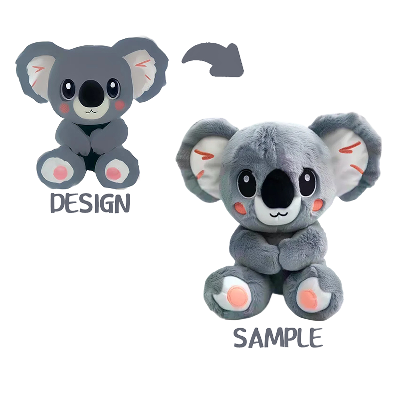 Anpassade plyschleksaker